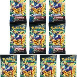 10 Booster Pakker fra SWSH Crown Zenith