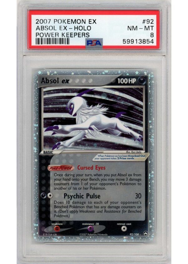 Absol ex 92108 PSA 8