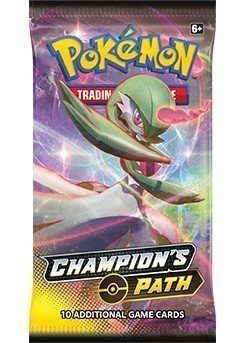 Se Booster Pack - SWSH Champion's Path hos Pokecards.dk
