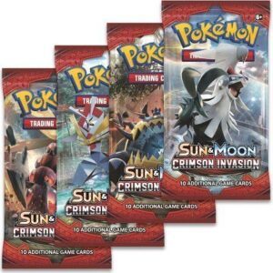 Booster Pack full artwork set (4 stk.) fra S&M Crimson Invasion