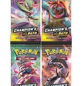 Booster Pack full artwork set (4 stk.) fra SWSH Champion's Path