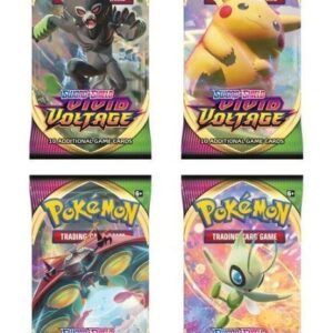 Booster Pack full artwork set (4 stk.) fra SWSH Vivid Voltage