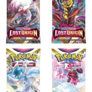 Booster Pack full artwork set (4 stk.) fra SWSH Lost Origin