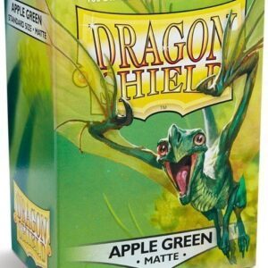 Dragon Shield matte (Æble-grøn) Deck Protector Sleeves 100 stk. top-loading (63x88mm)