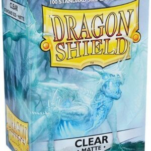 Dragon Shield matte (Klar) Deck Protector Sleeves 100 stk. top-loading (63x88mm) - Dragon Shield