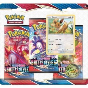 Eevee blister pack (3 stk.) - SWSH Battle Styles