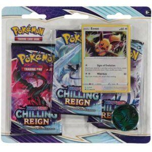 Eevee blister pack (3 stk.) - SWSH Chilling Reign