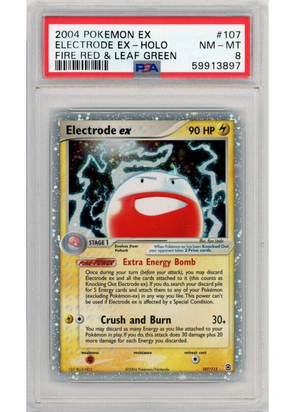 Electrode ex 107112 PSA 8