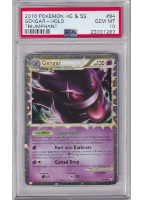 Gengar 94102 PSA 10