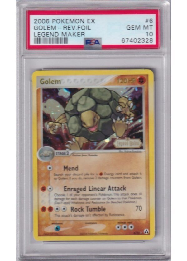 Golem 692 Reverse Foil PSA 10