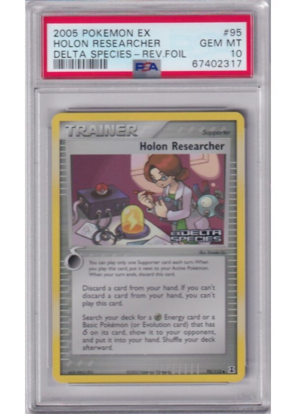 Holon Researcher 95113 Reverse Foil PSA 10