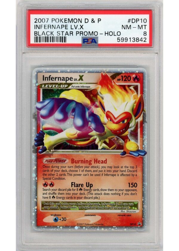 Infernape LV.X DP10 PSA 8