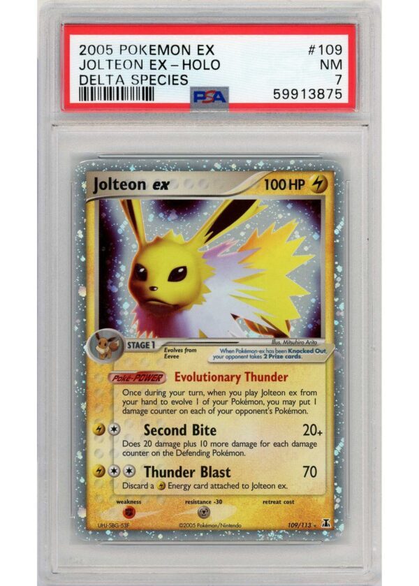 Jolteon ex 109113 PSA 7