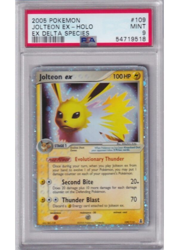 Jolteon ex 109113 PSA 9