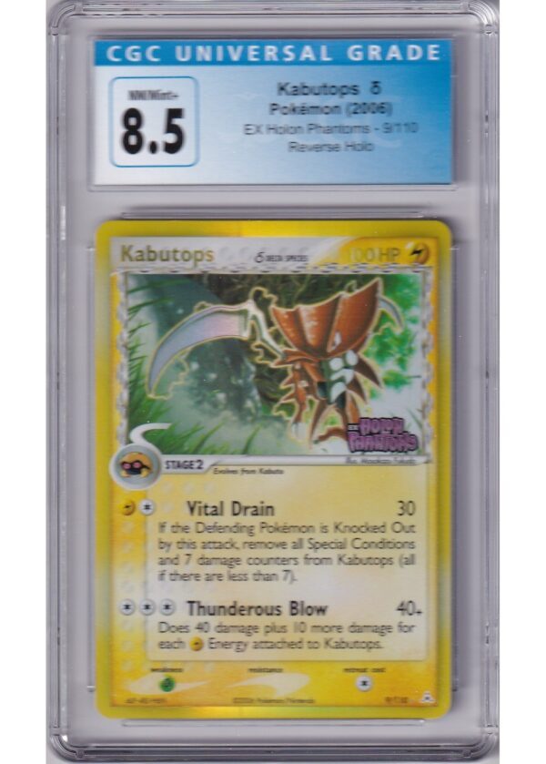 Kabutops delta 9110 CGC 8.5