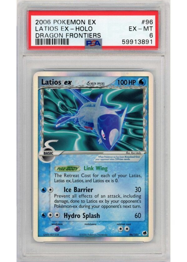 Latios ex delta 96101 PSA 6