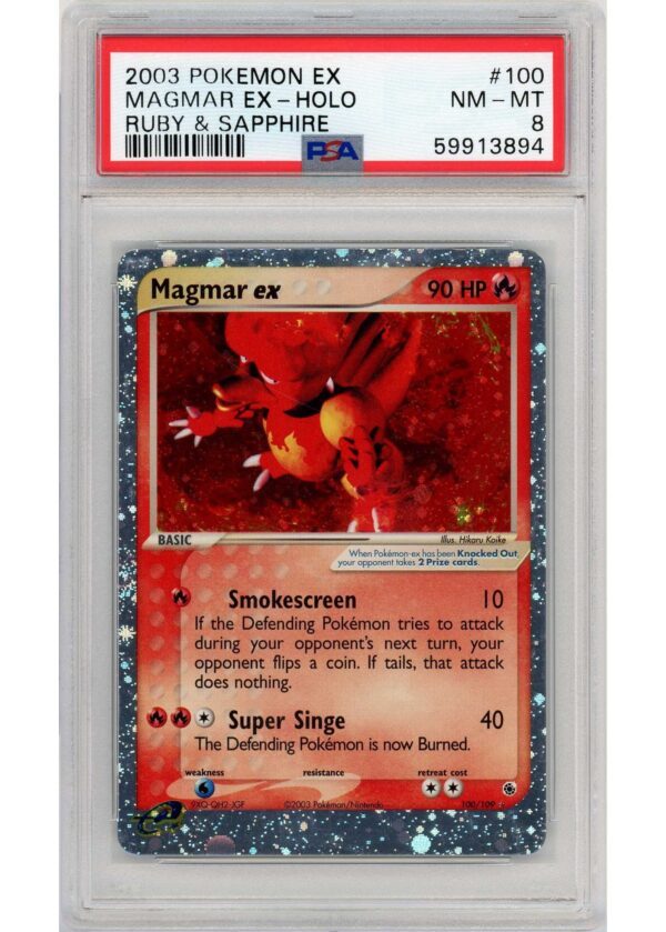 Magmar ex 100109 PSA 8