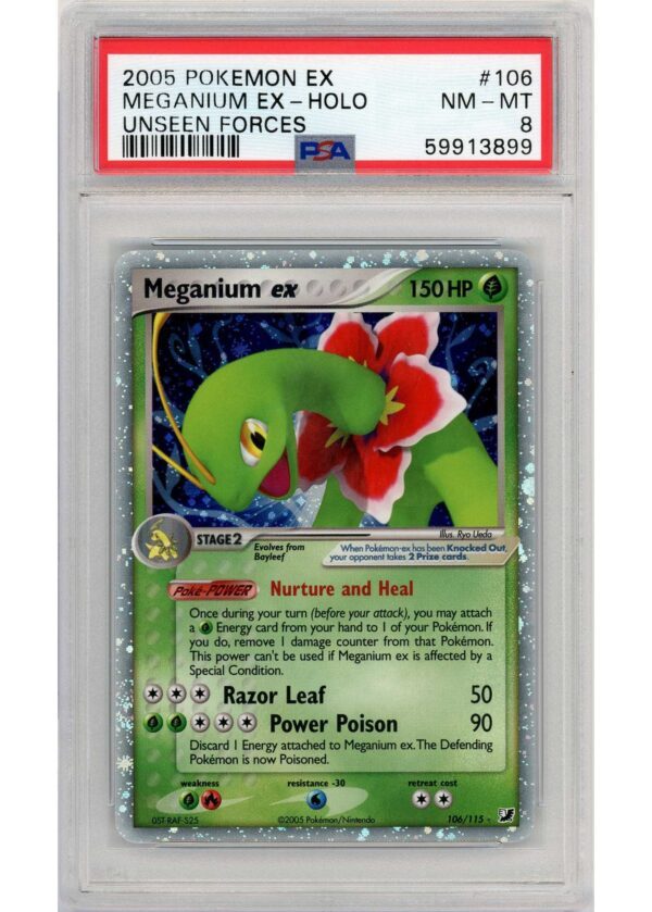 Meganium ex 106115 PSA 8