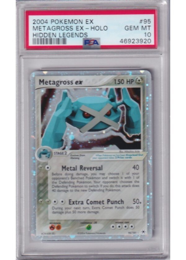 Metagross ex 95101 PSA 10