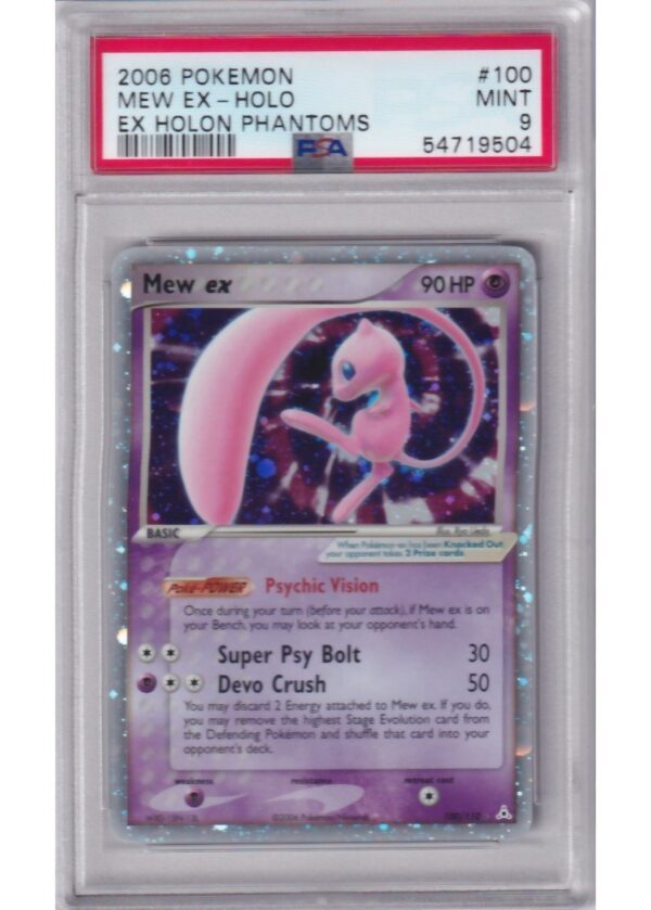 Mew ex 100110 PSA 9