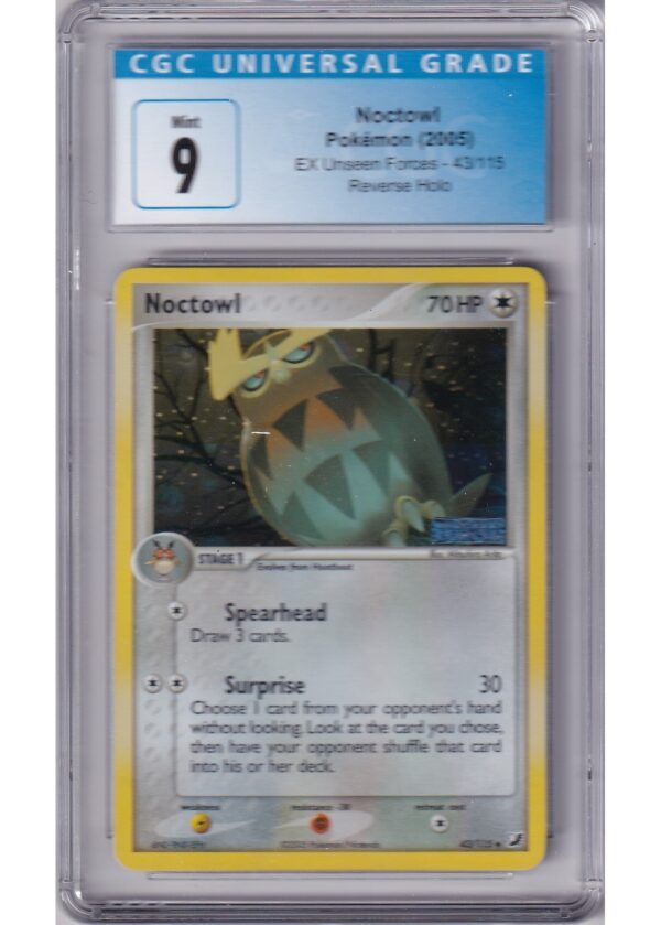 Noctowl 43115 Reverse Foil CGC 9