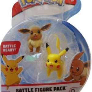 Pikachu + Eevee Battle Figure Pack