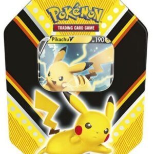 Pikachu V Tin Box.