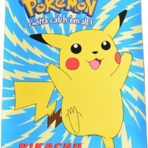 Plakat D - Pikachu med lyn baggrund