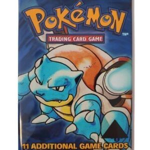 Booster Pack - Base Set - Black Triagle - Blastoise pack art