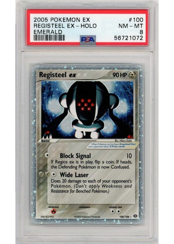 Registeel ex 100106 PSA 8