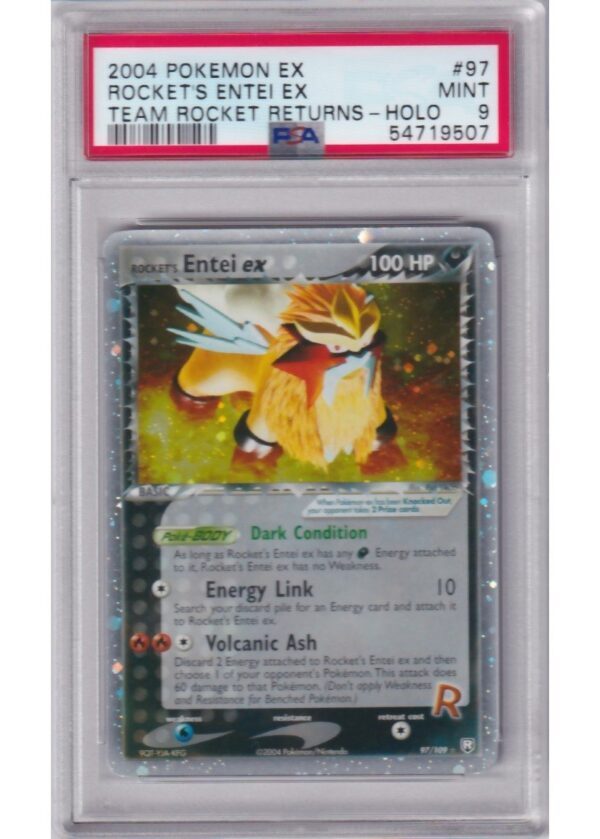 Rockets Entei ex 97109 PSA 9