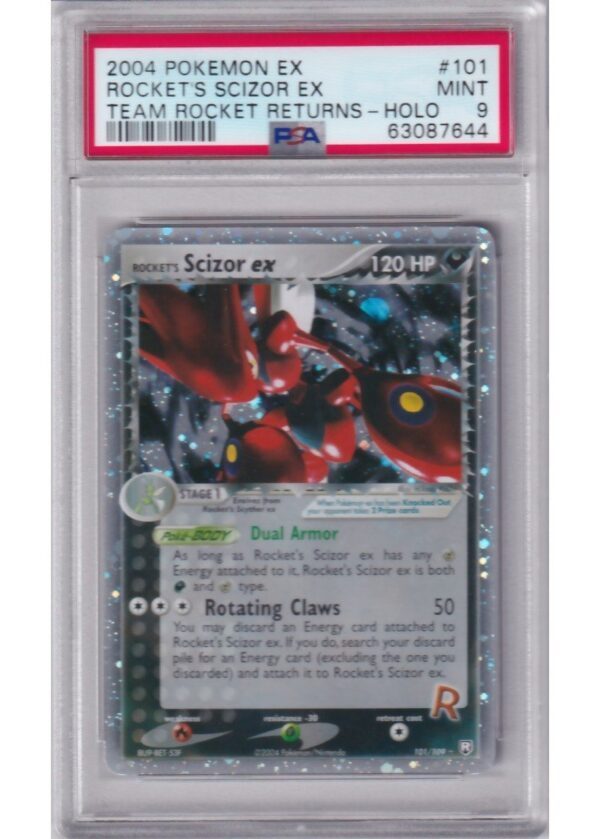 Rockets Scizor ex 101109 PSA 9