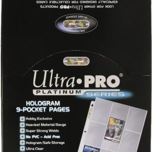 Ultra Pro Platinum 9-pocket pages box (100 stk)