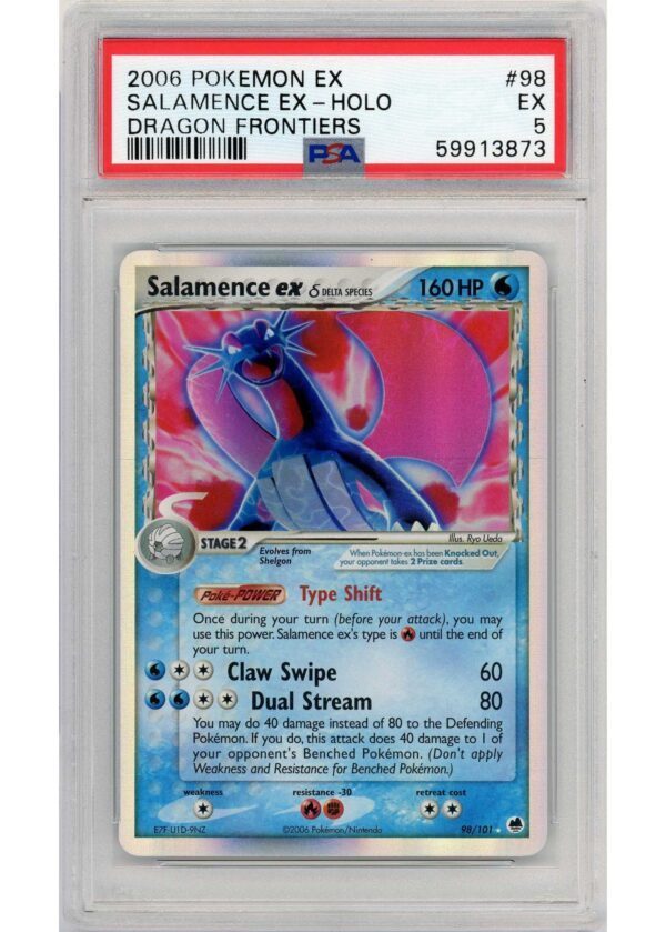 Salamence ex delta 98101 PSA 5