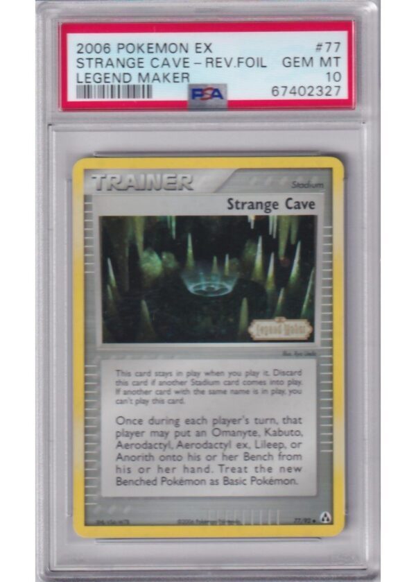 Strange Cave 7792 Reverse Foil PSA 10