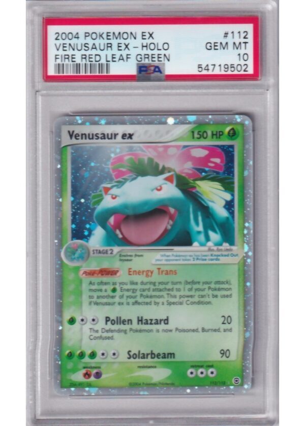 Venusaur ex 112112 PSA 10