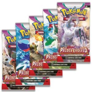 Booster Pack full artwork set (5 stk.) fra SV2 Paldea Evolved