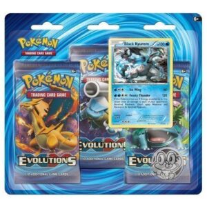 Black Kyurem blister pack (3 stk.) - XY Evolutions