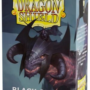 Black Outer Sleeves 100 stk. top-loading (sleeves op til 63x88mm) - Dragon Shield