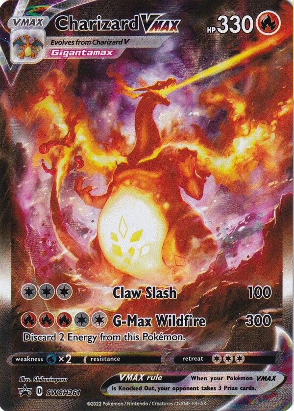 Charizard VMAX SWSH261 Pokemon Sword Shield promo