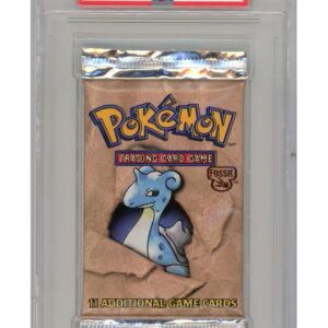 Fossil Booster Pakke - Lapras artwork - PSA 10