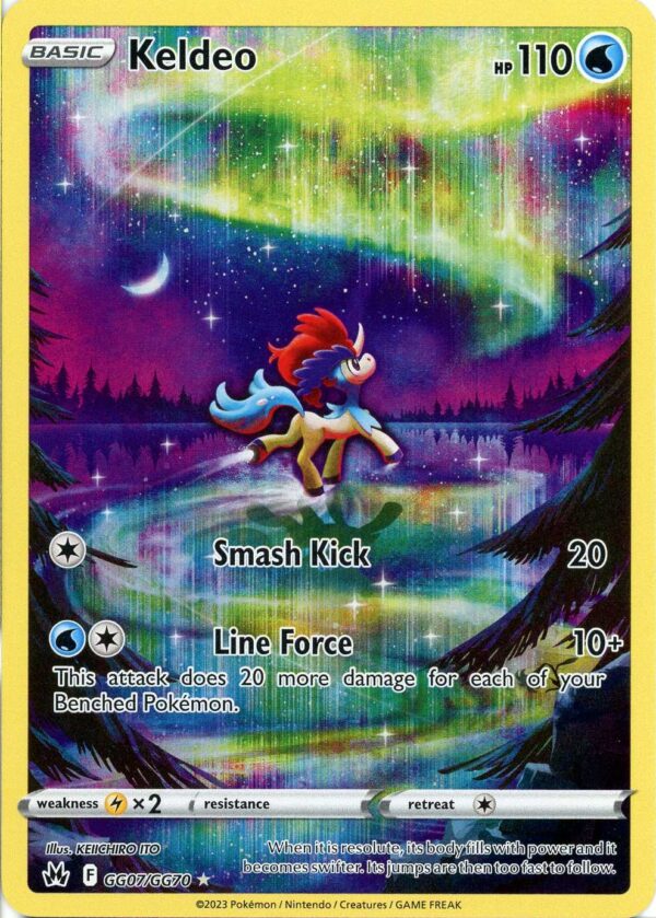 Keldeo GG07GG70 Holo