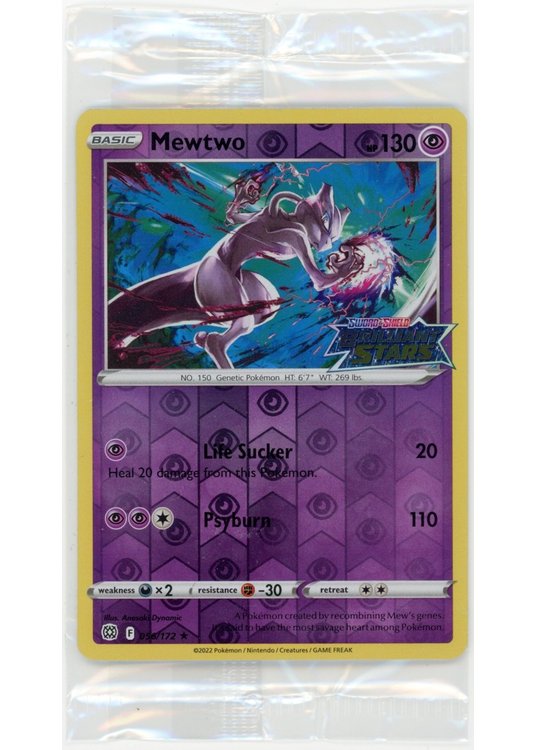 Brug Mewtwo - 056/172 - Reverse - Brilliant Stars Stamp - Sealed til en forbedret oplevelse