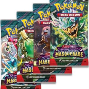 Booster Pack full artwork set (4 stk.) fra SV06 Twilight Masquerade