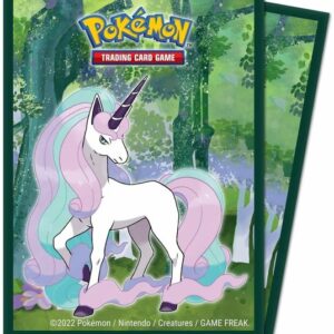 Galarian Rapidash Deck Protector Sleeves 65 stk. top-loading (66x91mm) - Ultra Pro