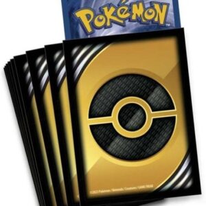 Gul Pokeball Deck Protector Sleeves 65 stk. (66x91mm)